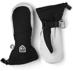 HESTRA ARMY LEATHER HELI SKI MITT FEMALE Black