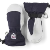 HESTRA ARMY LEATHER HELI SKI JR MITT Navy