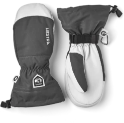 HESTRA ARMY LEATHER HELI SKI MITT Grey
