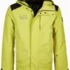 ARMANI EA7 SKI JACKET Chartreuse