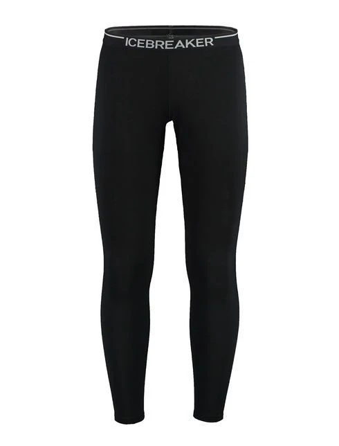 ICEBREAKER MEN'S OASIS LEGGINGS 200 Black - Image 5