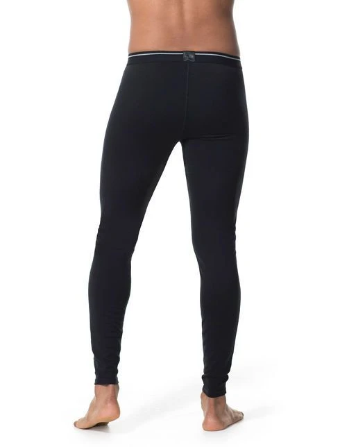 ICEBREAKER MEN'S OASIS LEGGINGS 200 Black - Image 3