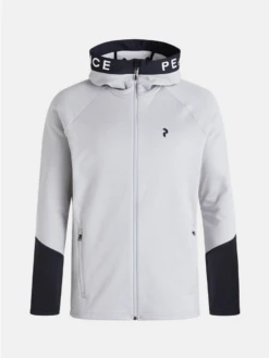 PEAK PERFORMANCE MEN'S RIDER ZIP HOOD Melange Black