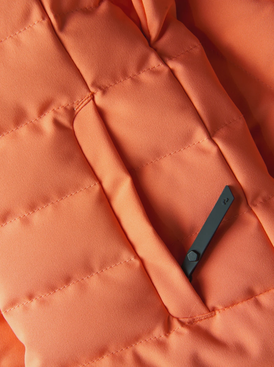 PEAK PERFORMANCE FROST DOWN SKI JACKET JUNIOR Light Orange - Image 5