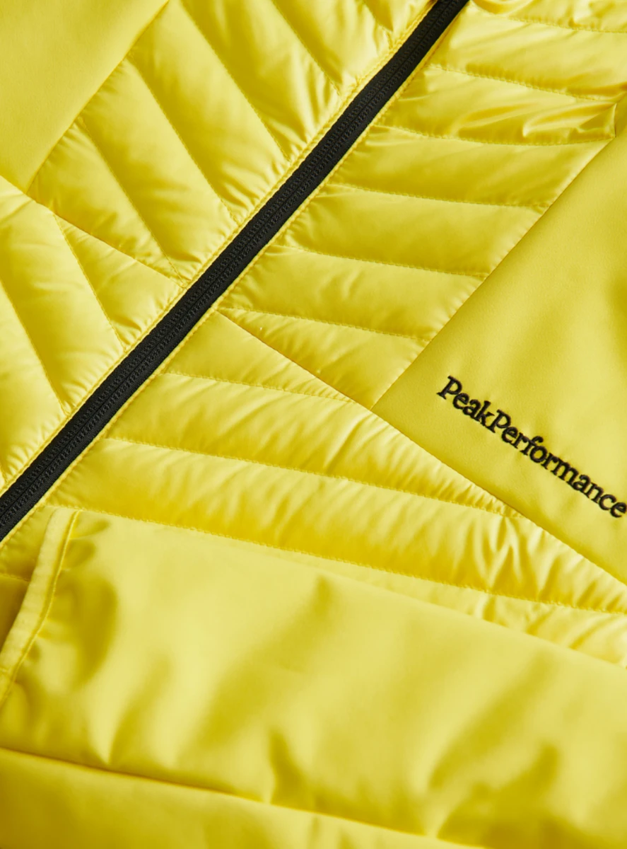 PEAK PERFORMANCE MEN'S VERTIX DOWN JACKET PATCH Citrine - Image 5