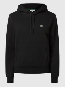 LACOSTE SWEATHSHIRT MET HOOD Black