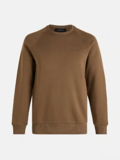 PEAK PERFORMANCE M ORIGINAL SMALL LOGO CREW Woody