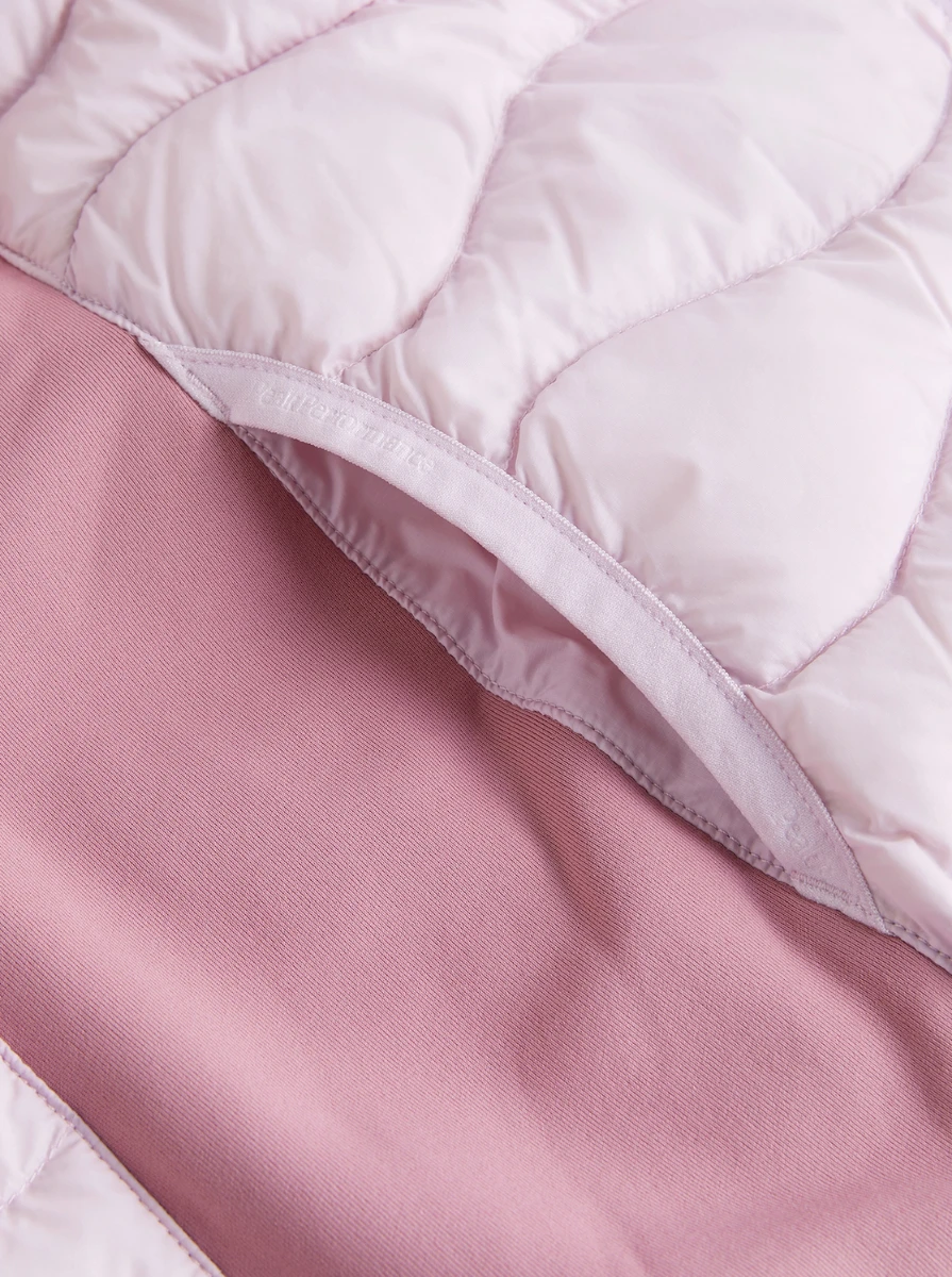 PEAK PERFORMANCE HELIUM HYBRID DOWN HOOD JACKET WOMEN Cold Blush / Bitter Root - Image 4