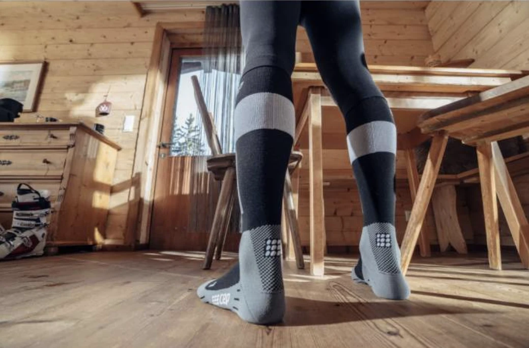 CEP Merino Socks Skiing Tall V2 Compressie Men - Image 3
