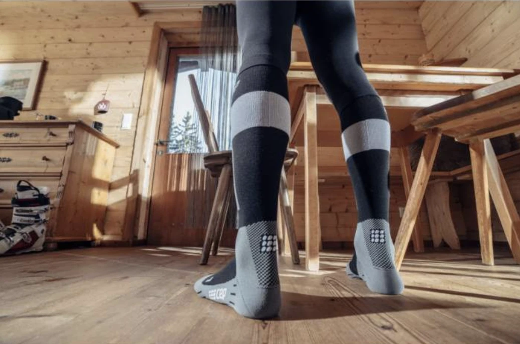 CEP Merino Socks Skiing Tall V2 Compressie Women - Image 2
