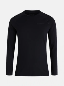 PEAK PERFORMANCE MEN'S MAGIC CREW Black