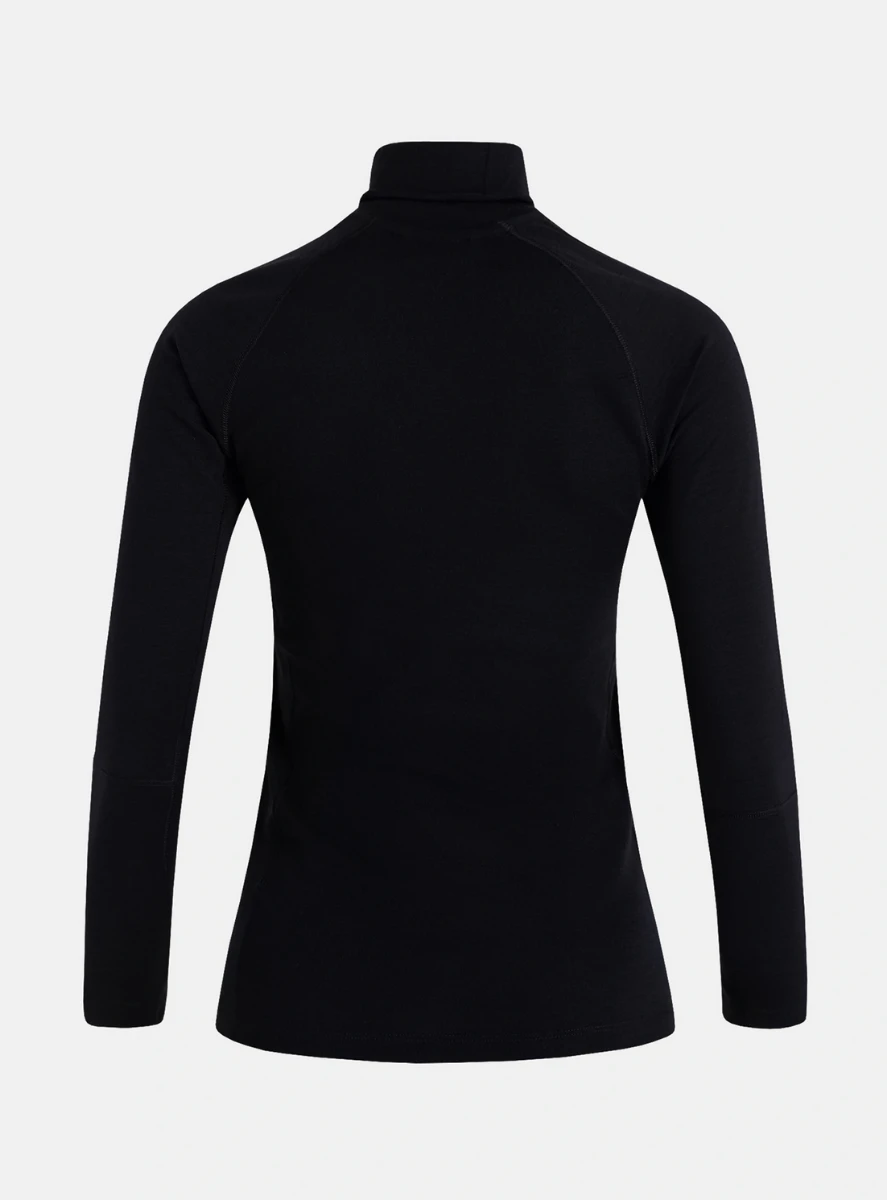 PEAK PERFORMANCE MAGIC ROLLNECK WOMEN Black / Black - Image 2